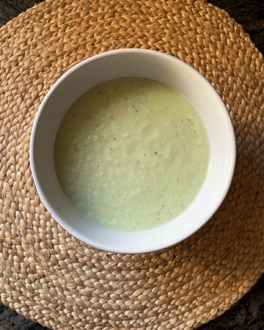 Crema fría de pepino 🥒 Crema fría de pepino 🥒