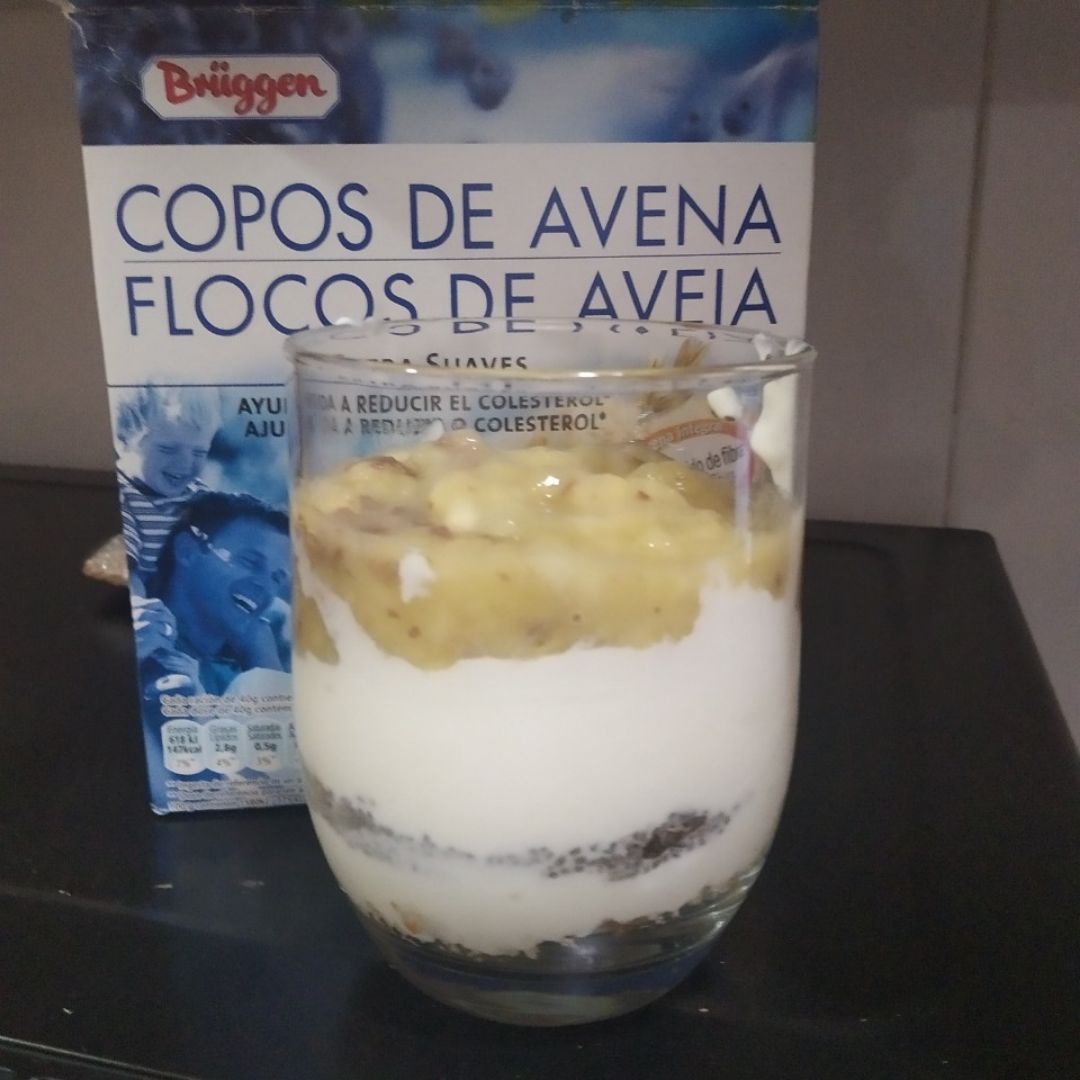 Avena, chía, plátano
