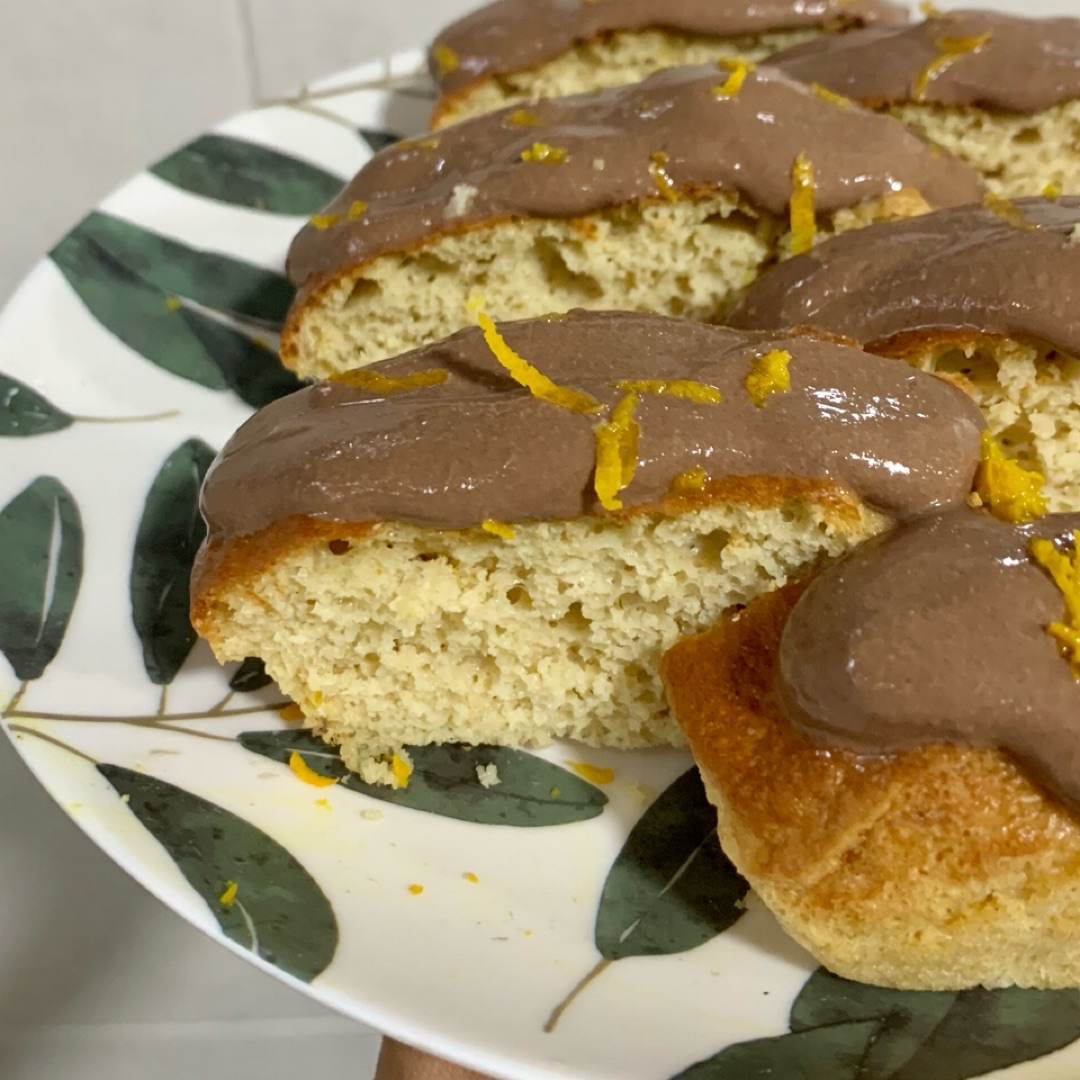 Bizcocho de naranja y chocolate Paso 4 Bizcocho de naranja y chocolate Paso 4