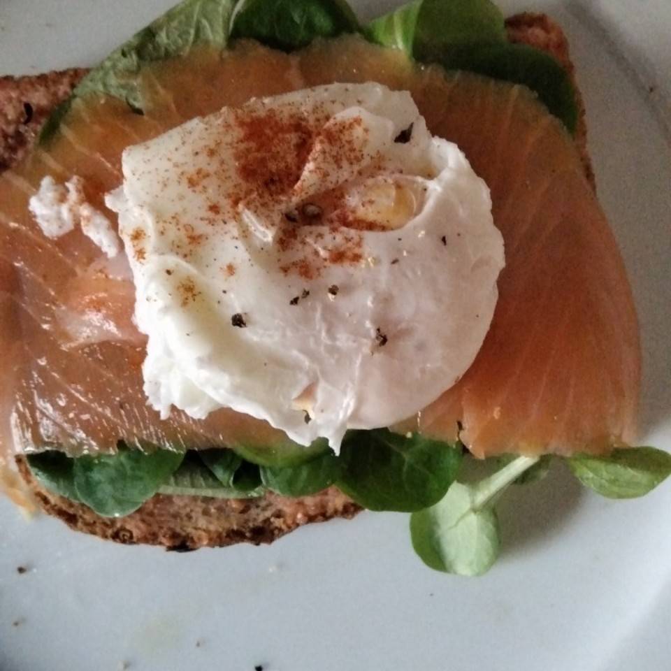 Salmón poché