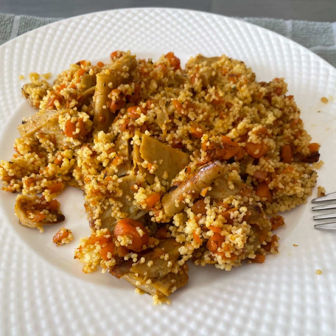 Cuscus con heura 