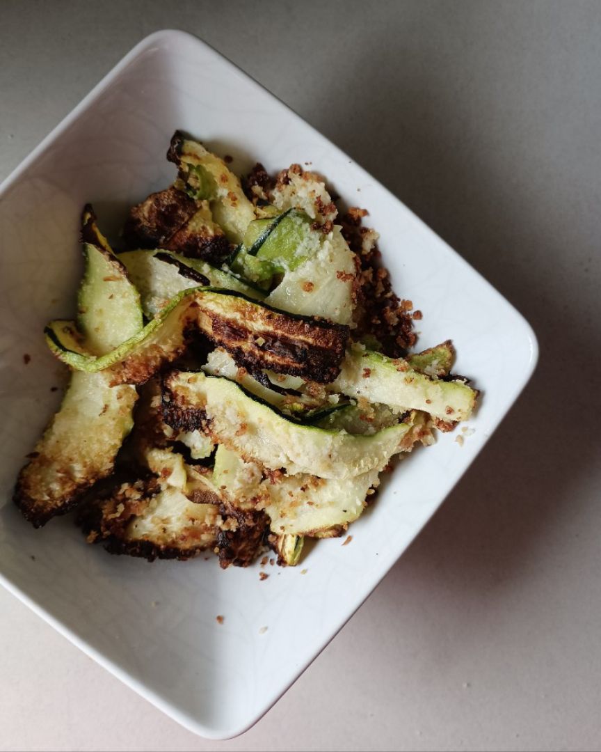 Calabacín Chips 🥒🍟🤤 Paso 1 Calabacín Chips 🥒🍟🤤 Paso 1