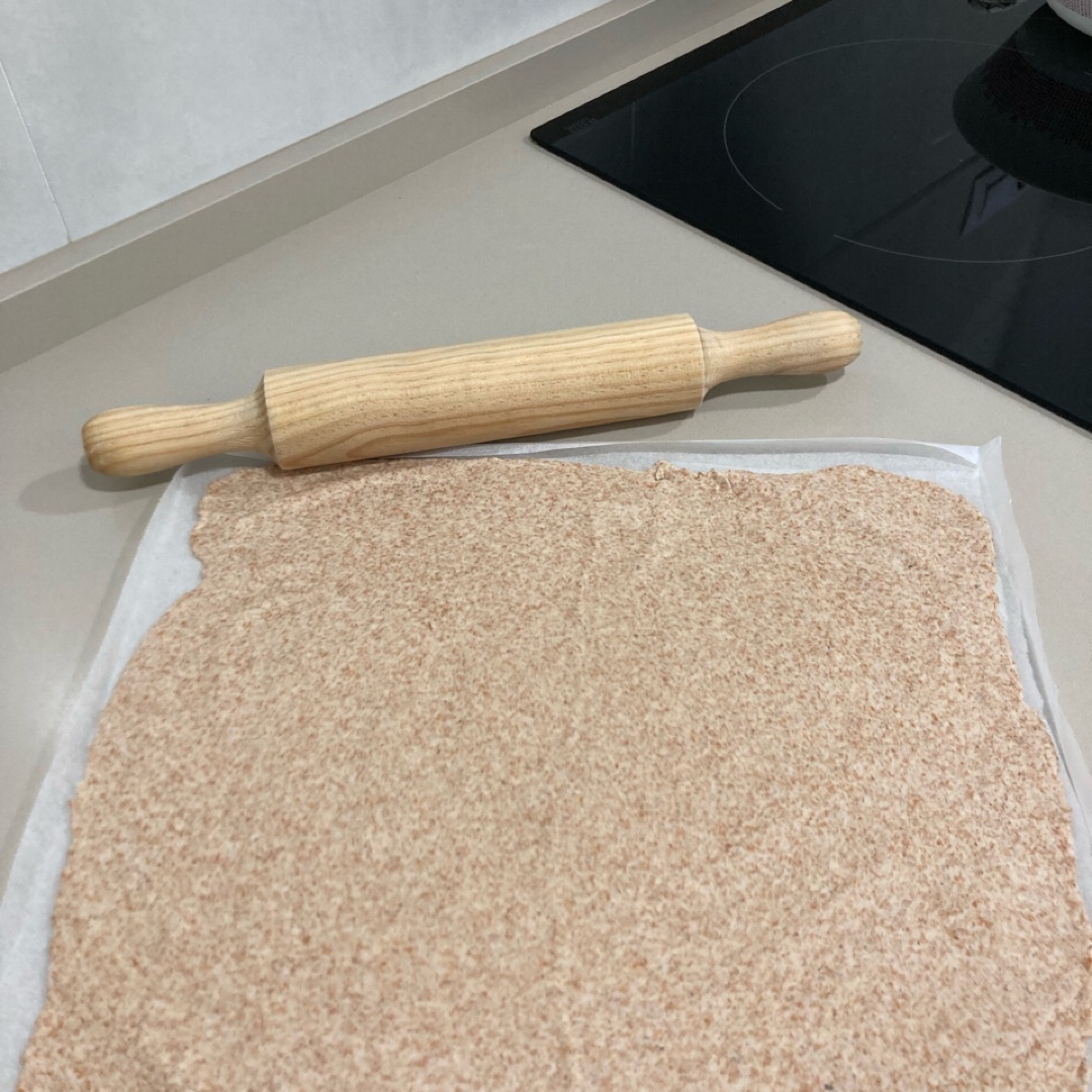 Masa de pizza harina integral casera🍕 Paso 4 Masa de pizza harina integral casera🍕 Paso 4