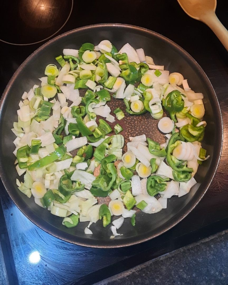 Macetitas de verduras y huevo, gratinadas Paso 0