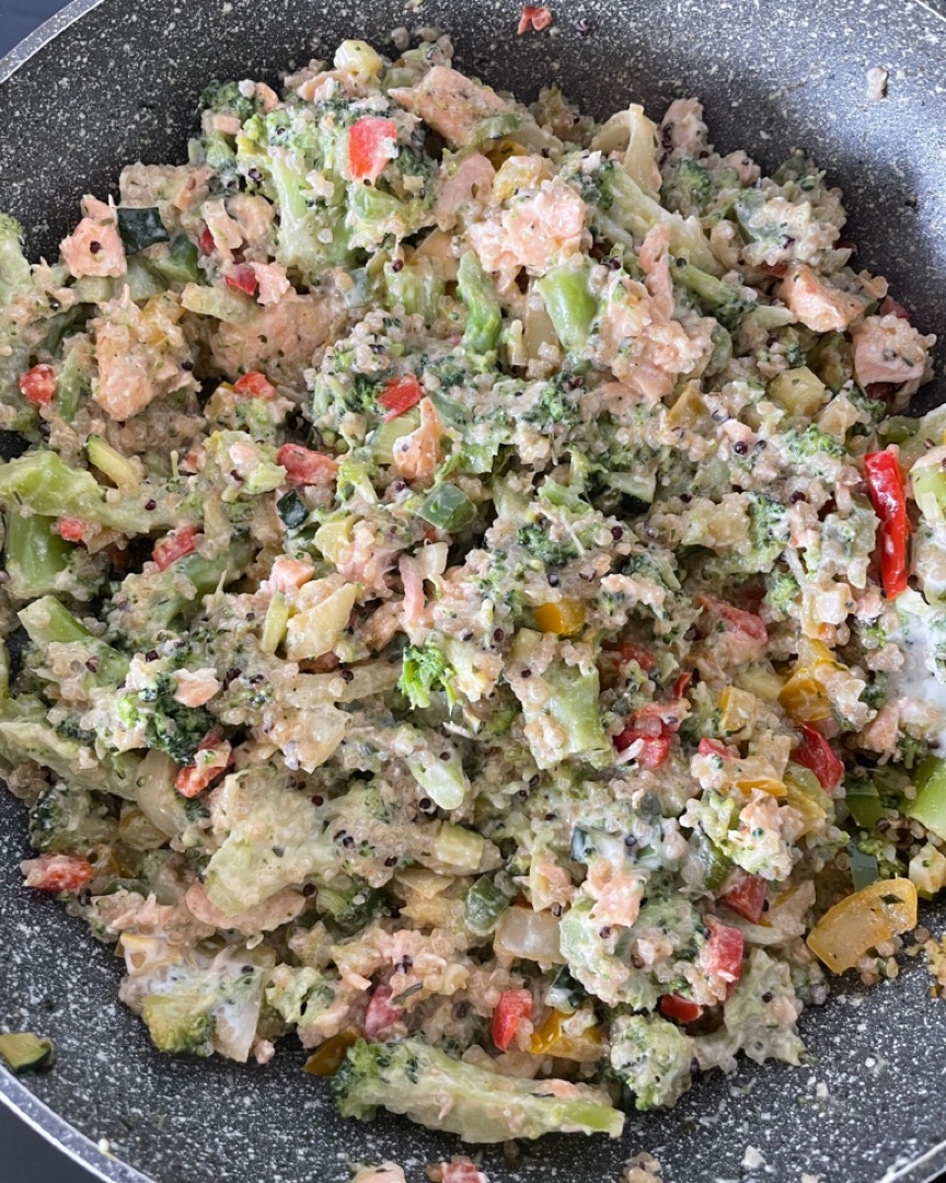 Ensalada de quinoa Paso 3