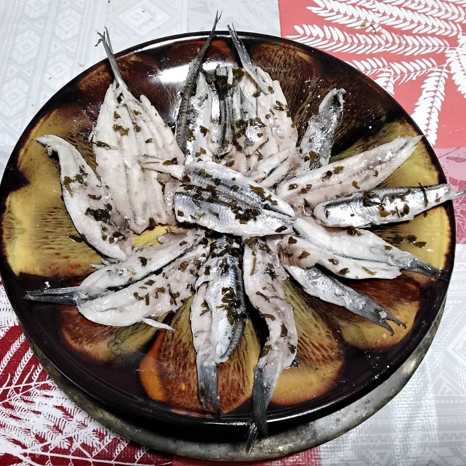 Anchoas al limón Anchoas al limón
