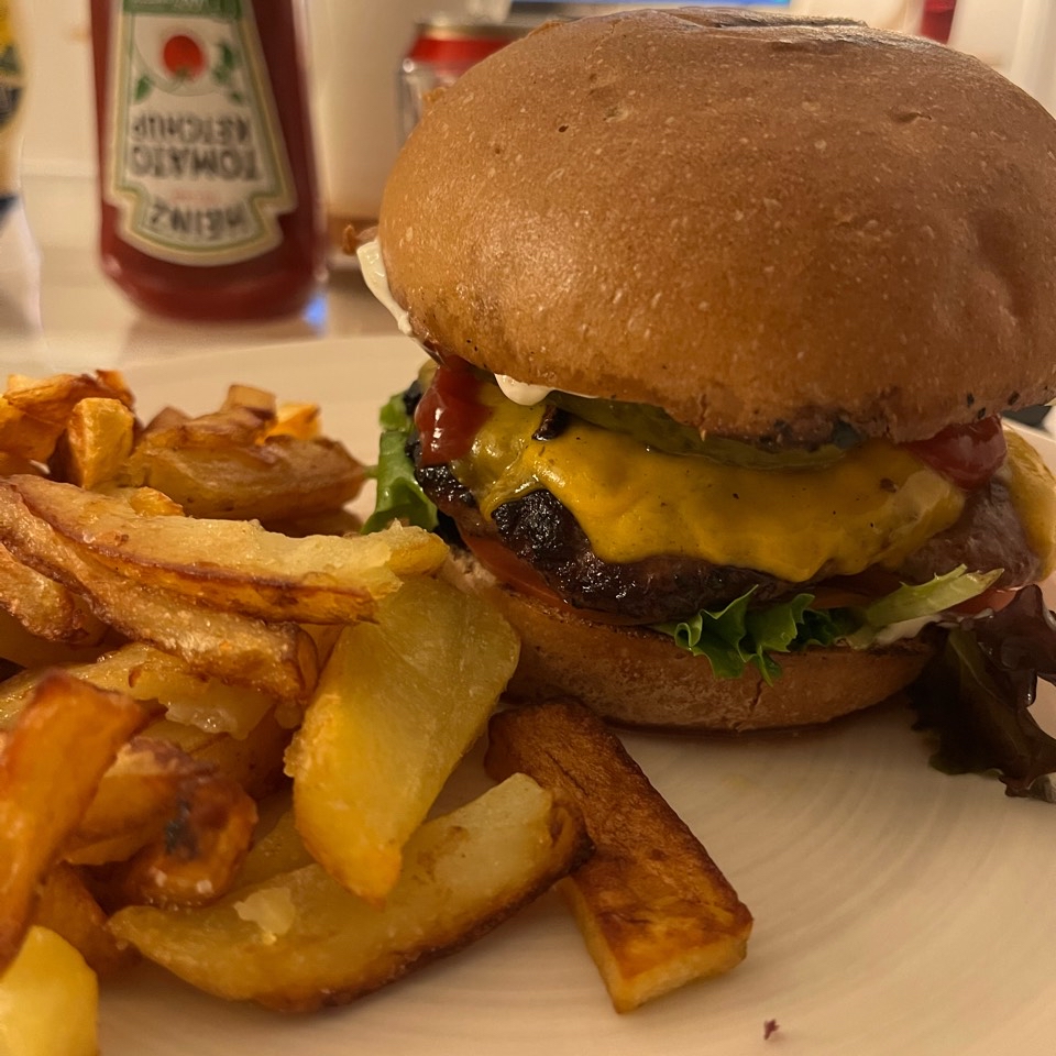 Hamburguesa americana Hamburguesa americana