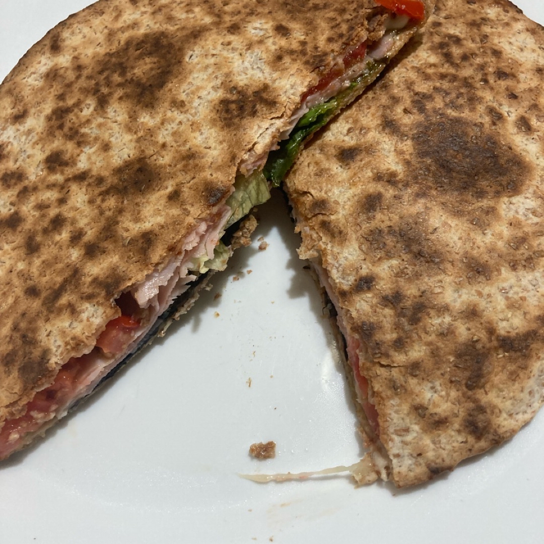 Quesadilla de jamon y queso Quesadilla de jamon y queso