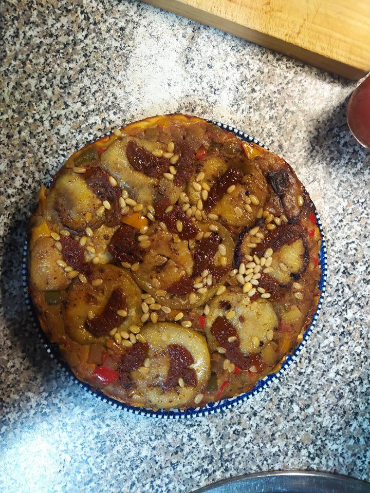 Tarta tatin de verduras Tarta tatin de verduras