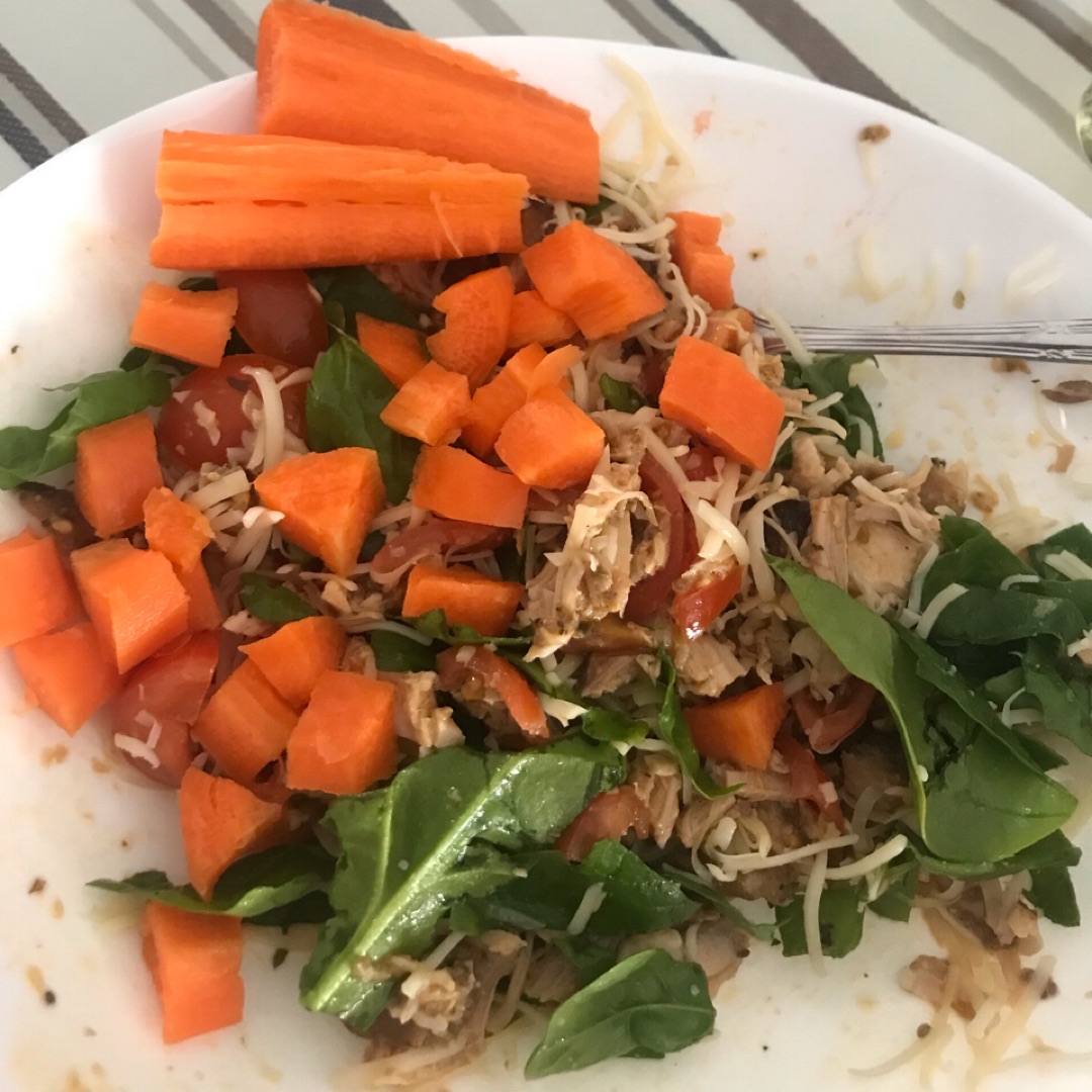 Ensalada pollo deshilachado 🥗 Ensalada pollo deshilachado 🥗