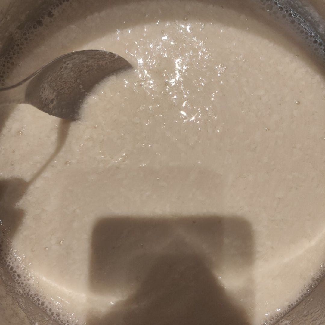 Ricotta vegana! Lo más fácil del mundo y está buenísima 😍 Paso 2 Ricotta vegana! Lo más fácil del mundo y está buenísima 😍 Paso 2