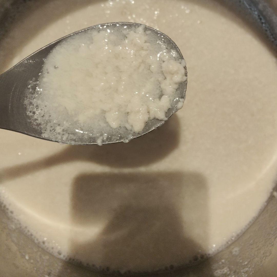 Ricotta vegana! Lo más fácil del mundo y está buenísima 😍 Paso 2 Ricotta vegana! Lo más fácil del mundo y está buenísima 😍 Paso 2