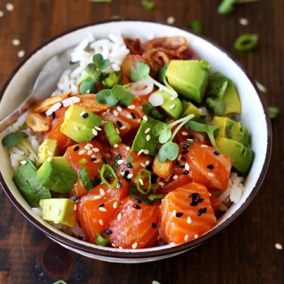 Poke Bowl de salmon Poke Bowl de salmon
