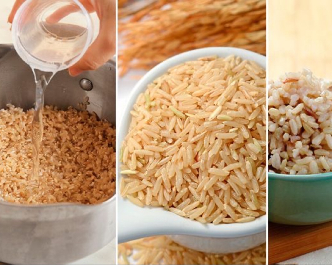 Arroz integral con espárragos y pavo a la plancha, acompañado con tomates Cherry y aguacate. Paso 0 Arroz integral con espárragos y pavo a la plancha, acompañado con tomates Cherry y aguacate. Paso 0