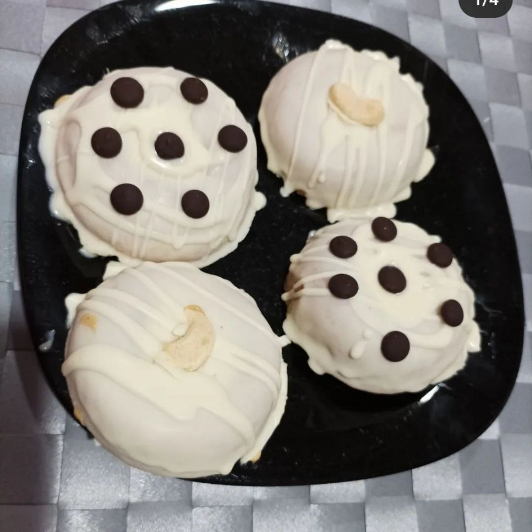 DONUT DE CHOCOLATE BLANCO 🍩🍩 DONUT DE CHOCOLATE BLANCO 🍩🍩