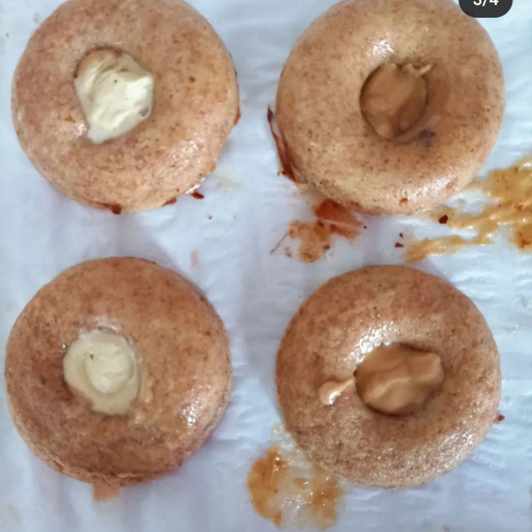 DONUT DE CHOCOLATE BLANCO 🍩🍩 Paso 2 DONUT DE CHOCOLATE BLANCO 🍩🍩 Paso 2