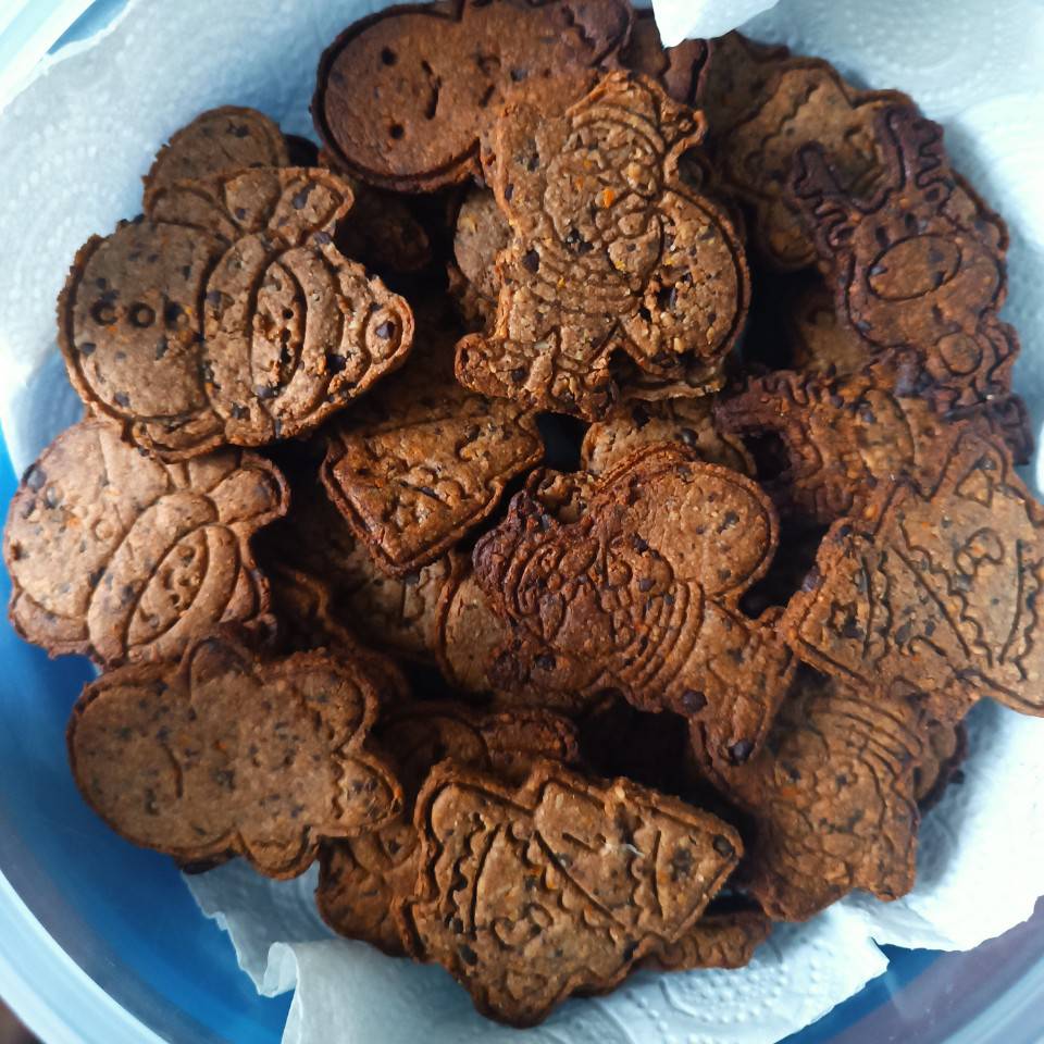 Galletas de chocolate y naranja 