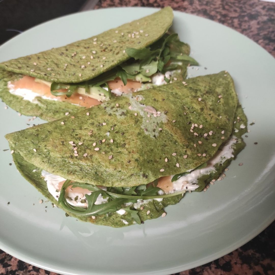 Crepes saludables Crepes saludables