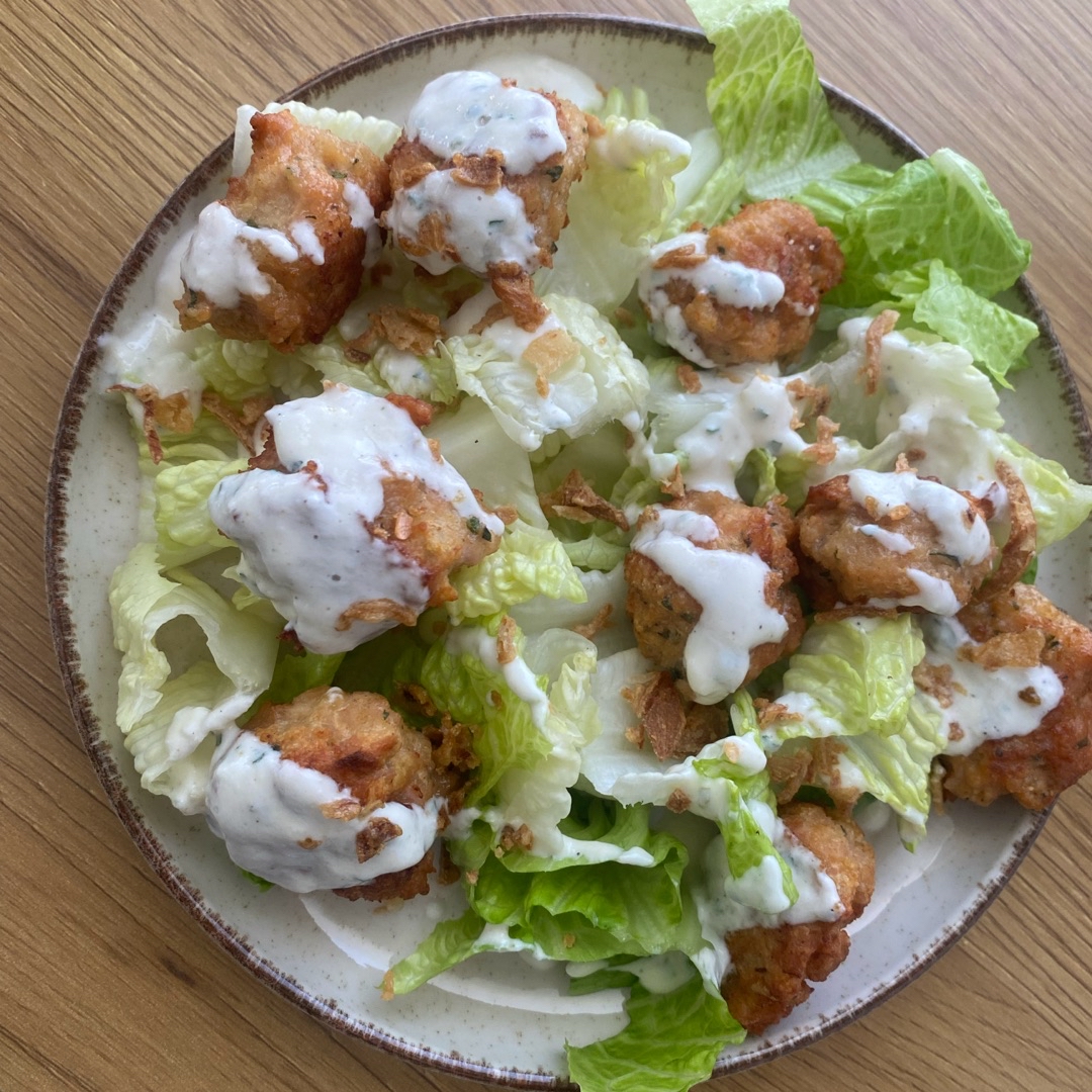 Albóndigas griegas con salsa de yogur Paso 2