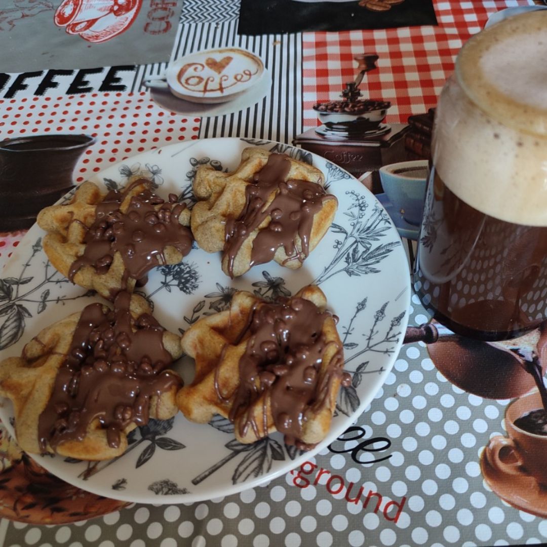 Gofres fáciles sin gluten. Gofres fáciles sin gluten.