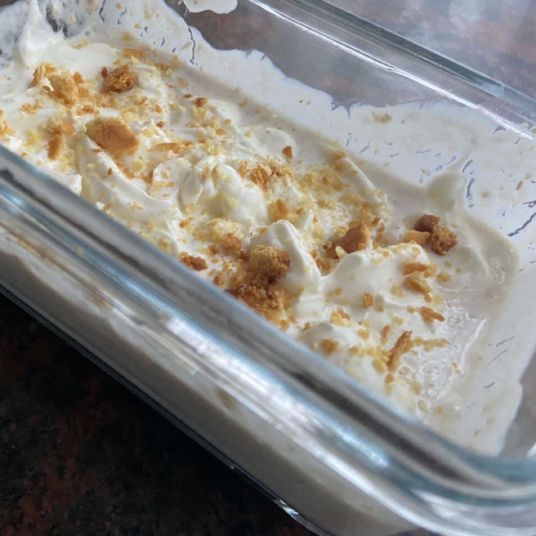 Overnight oats lemon pie