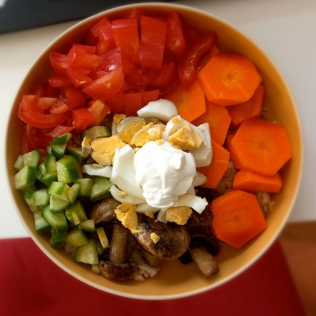 Poke bowl vegetariano Poke bowl vegetariano
