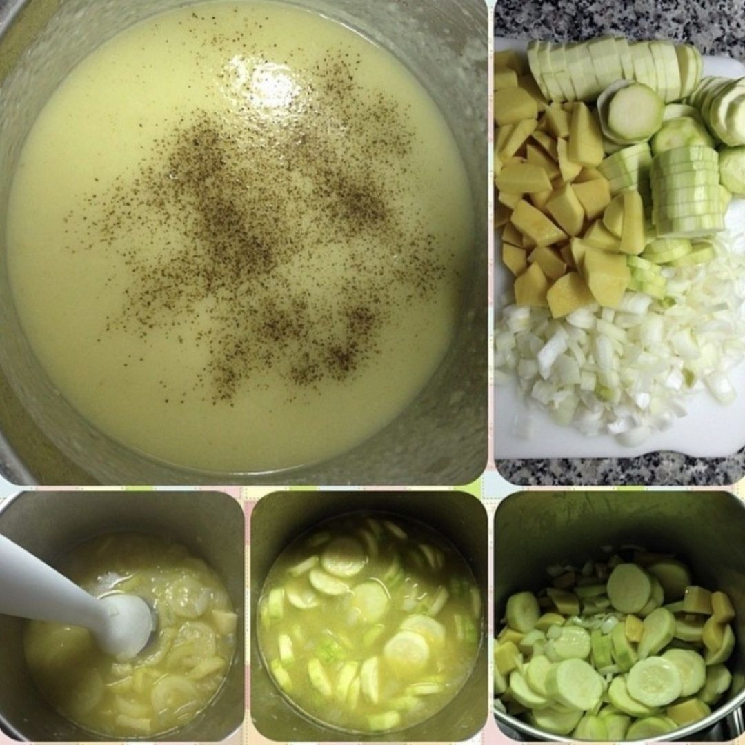 Crema de calabacin Crema de calabacin