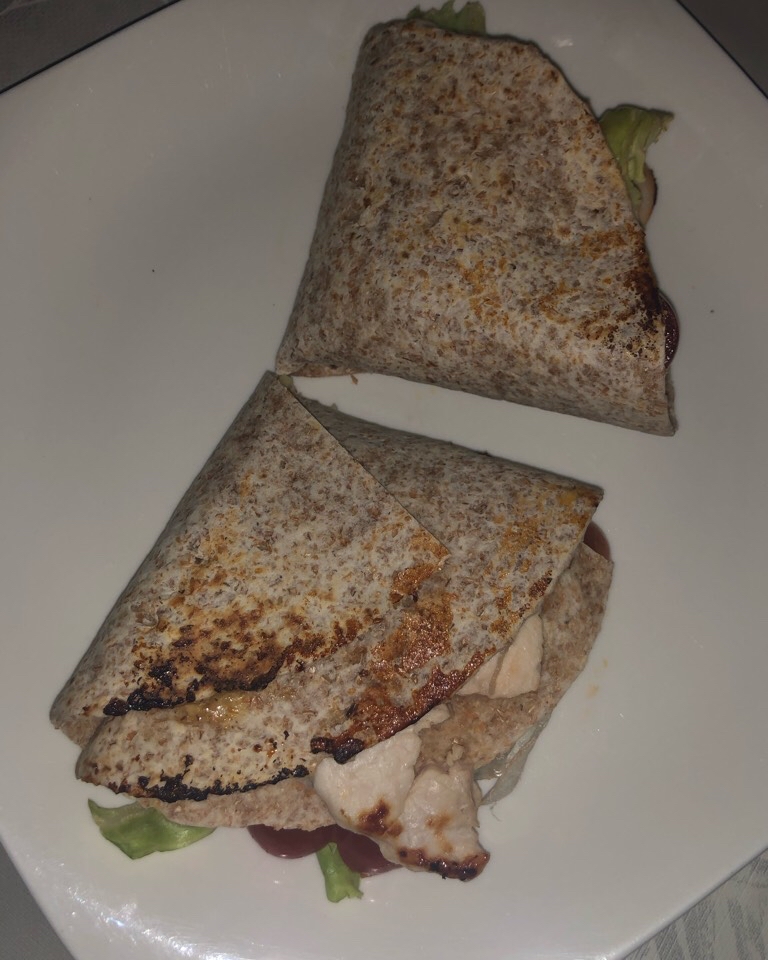 Wrap de pavo Wrap de pavo