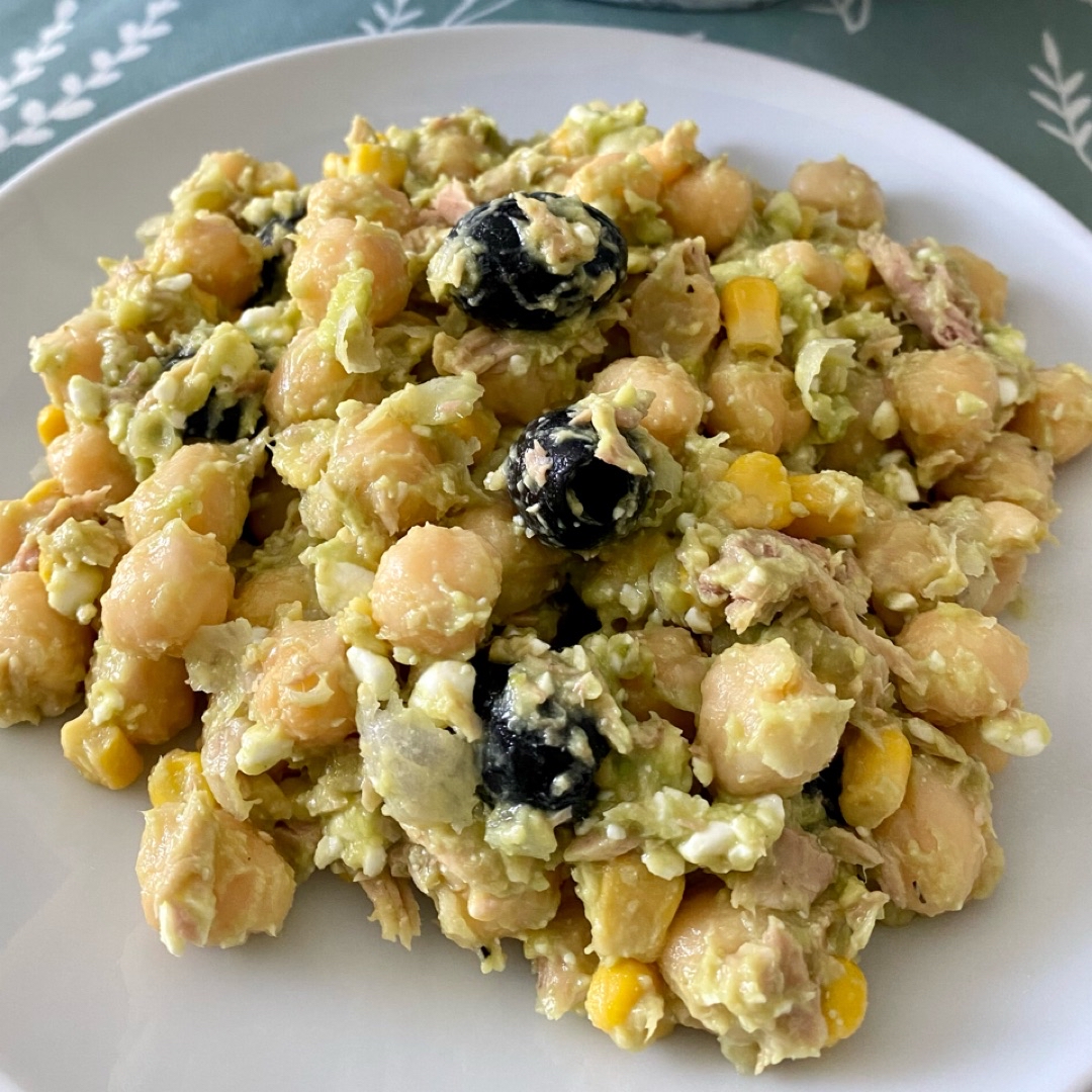 “Ensaladilla” de garbanzos Paso 3 “Ensaladilla” de garbanzos Paso 3