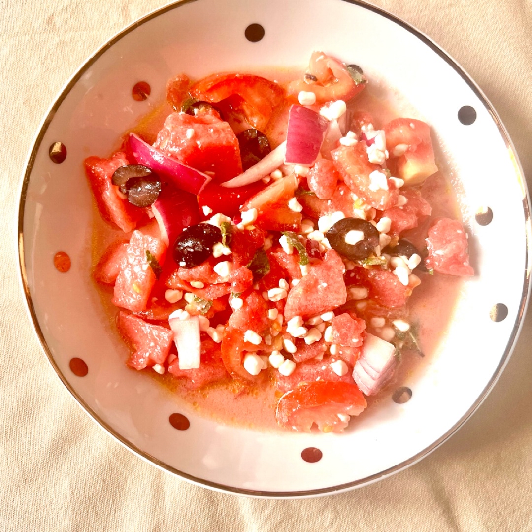 Ensalada de sandía Ensalada de sandía
