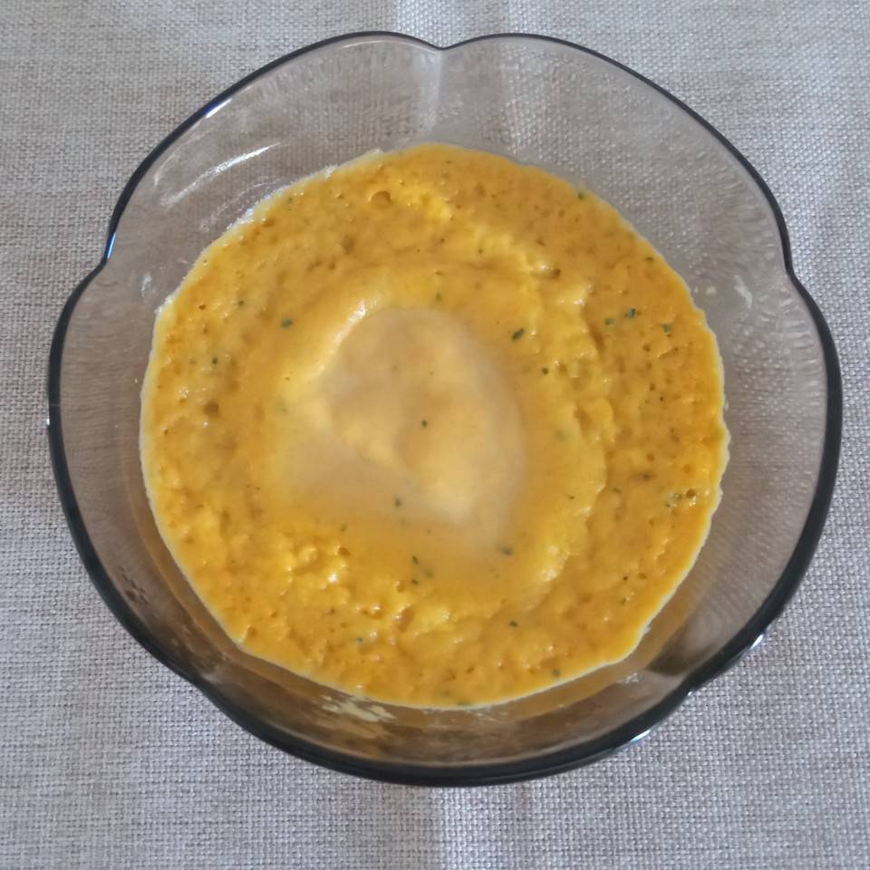 Crema de verduras con mascarpone en baúl lekue Crema de verduras con mascarpone en baúl lekue