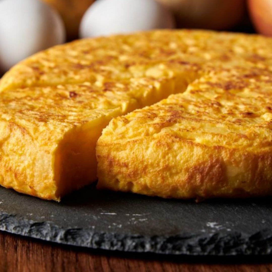 Tortilla de claras y atún Tortilla de claras y atún