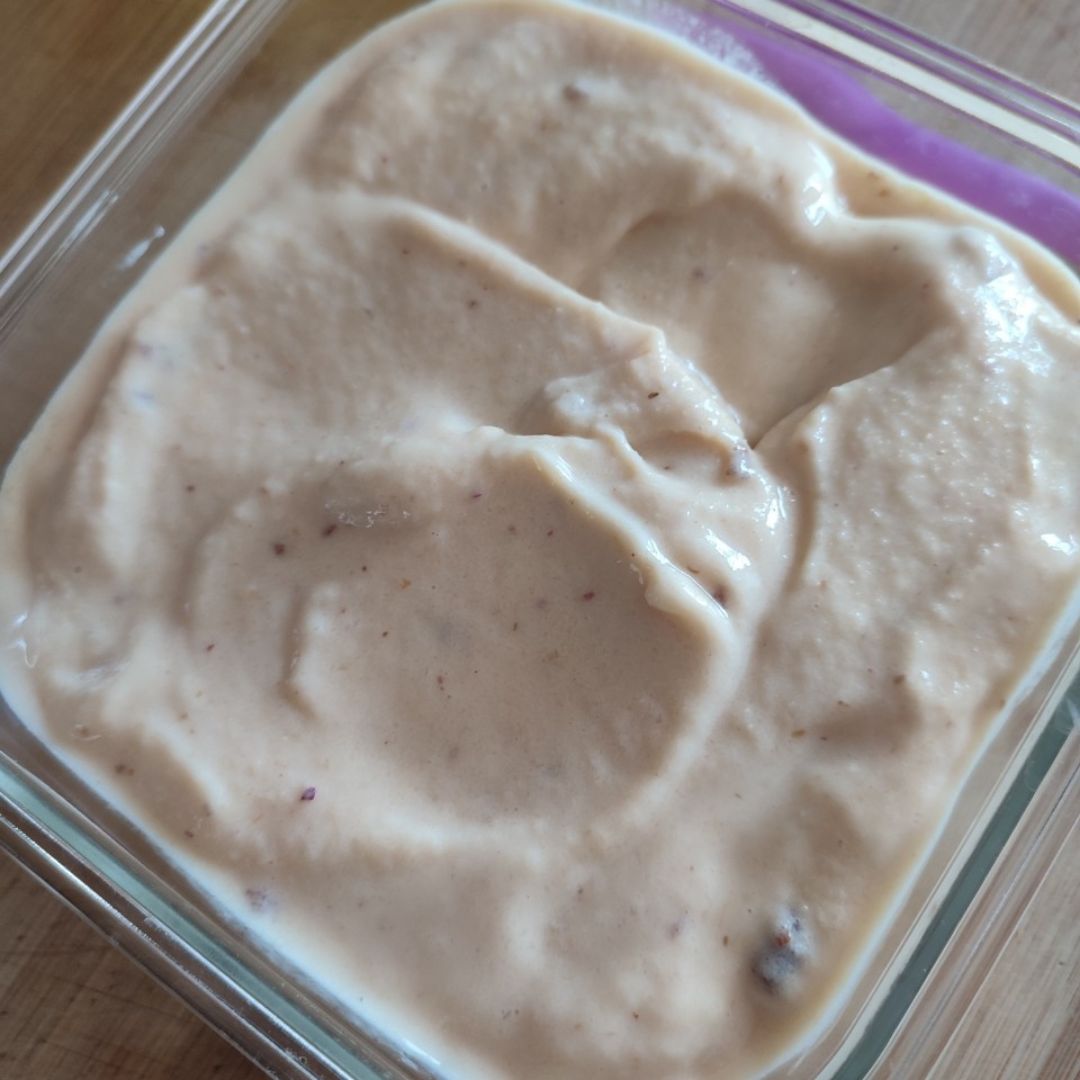 Helado de Yogurt, Nectarina y Paraguaya Helado de Yogurt, Nectarina y Paraguaya