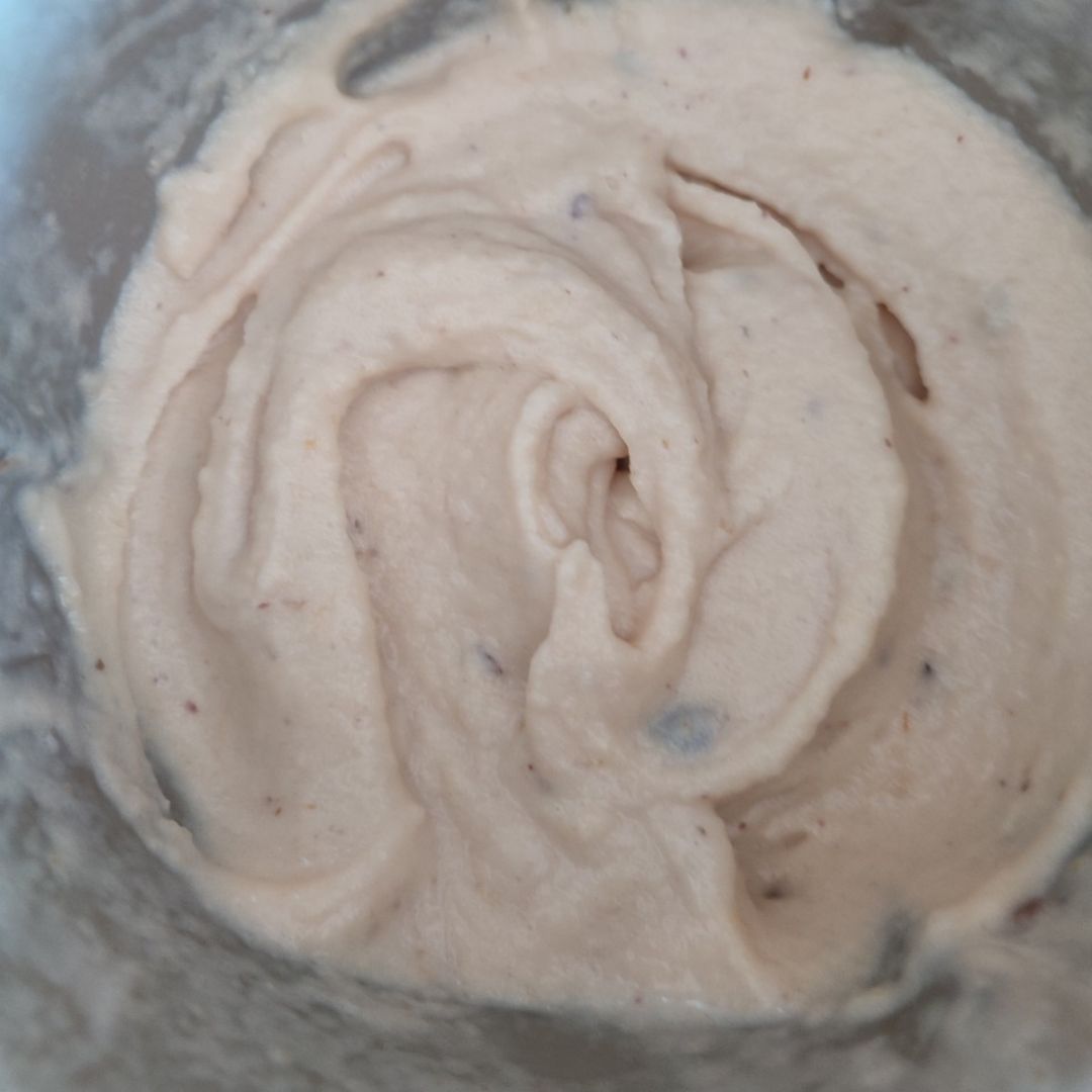 Helado de Yogurt, Nectarina y Paraguaya Paso 2 Helado de Yogurt, Nectarina y Paraguaya Paso 2