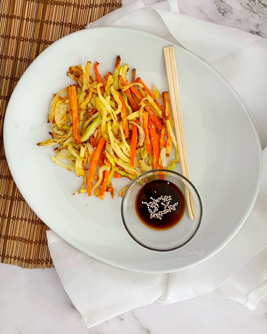 VERDURAS EN TEMPURA EN AIR FRYER / FREIDORA DE AIRE