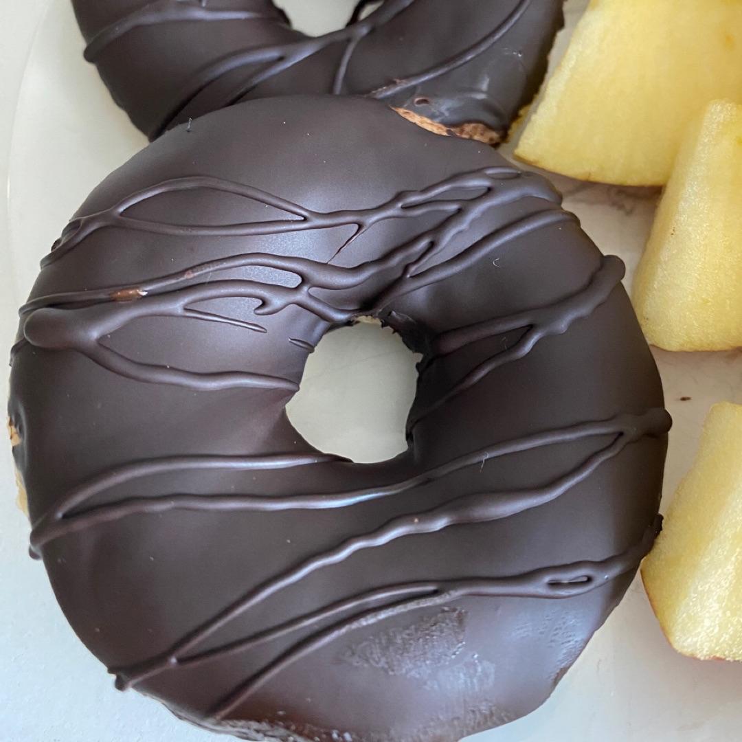 🍩🍌 Donuts de plátano 4 ingredientes al microondas ⏱️💨 Paso 3 🍩🍌 Donuts de plátano 4 ingredientes al microondas ⏱️💨 Paso 3