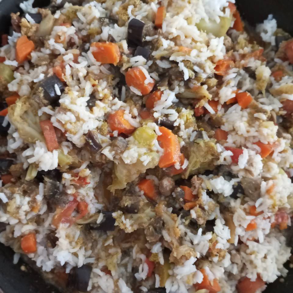 Arroz con verduritas 🌾 Arroz con verduritas 🌾