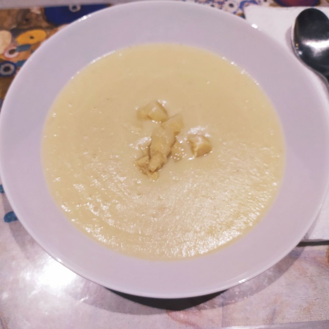 Crema de espárragos blancos 🤍 Crema de espárragos blancos 🤍