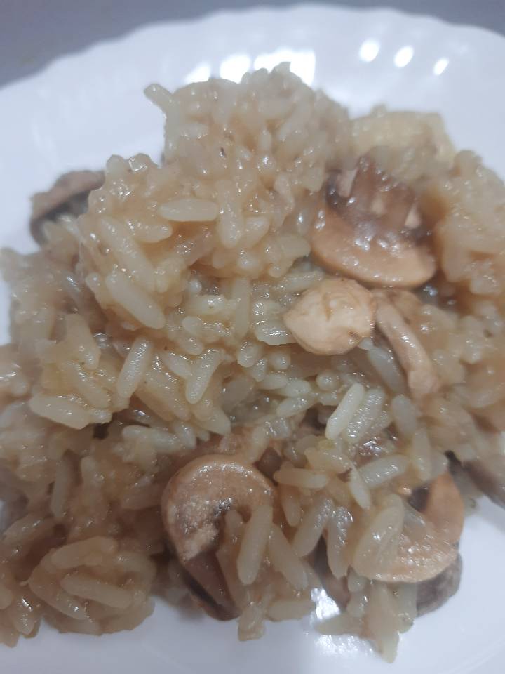 Risotto de setas 