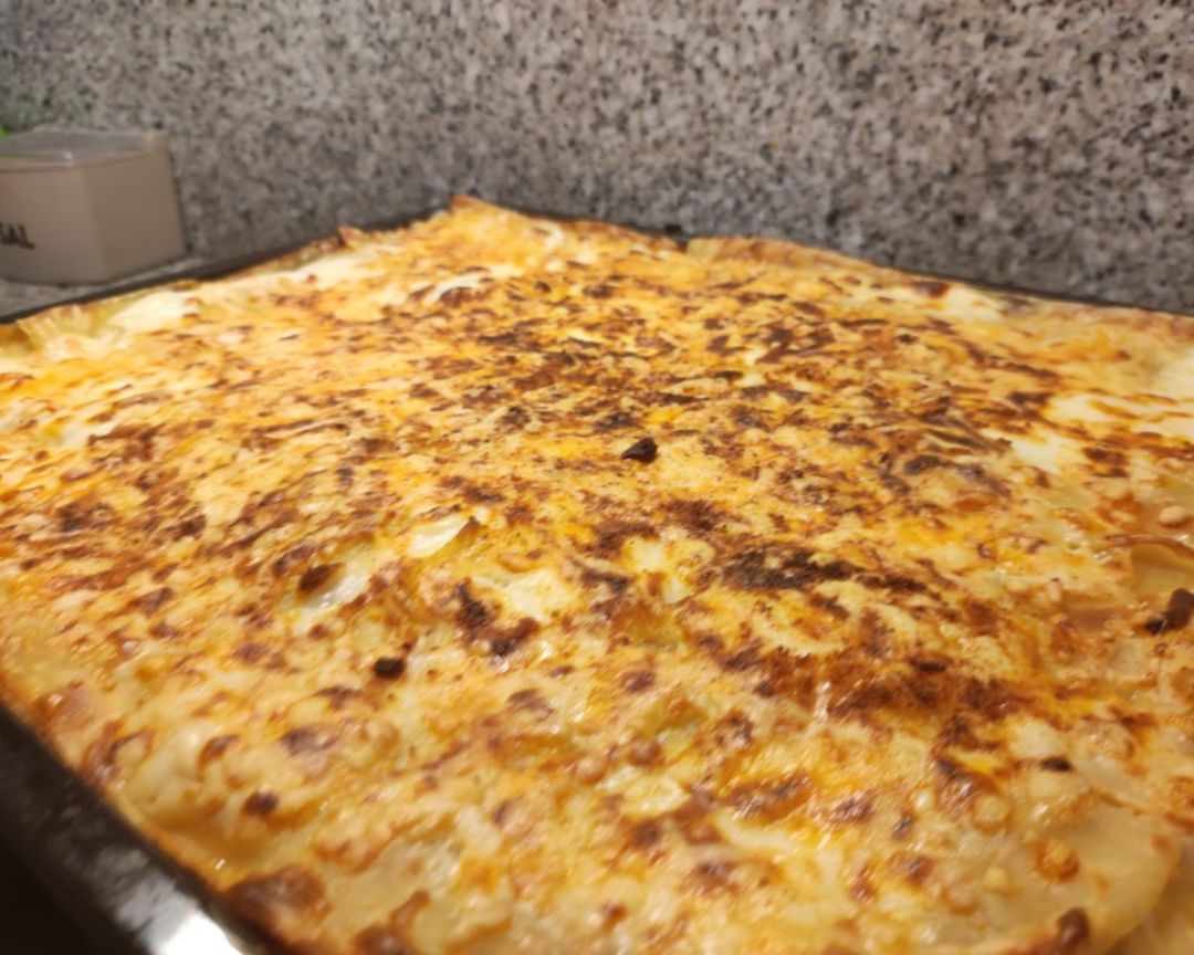 Lasaña de carne y espinacas Lasaña de carne y espinacas
