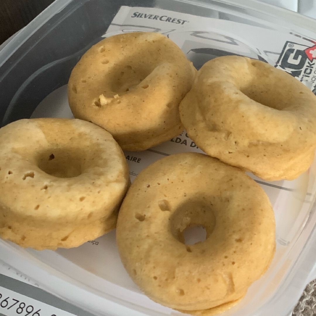 Donuts de avena al microondas. Donuts de avena al microondas.