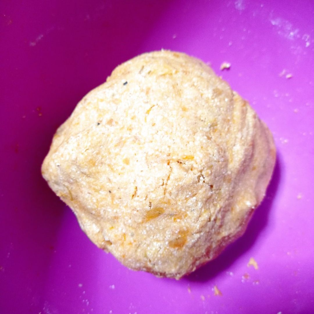 Ñoquis de boniato 🍠 y remolacha 💖 veganos 💚 con 3 ingredientes  Paso 1