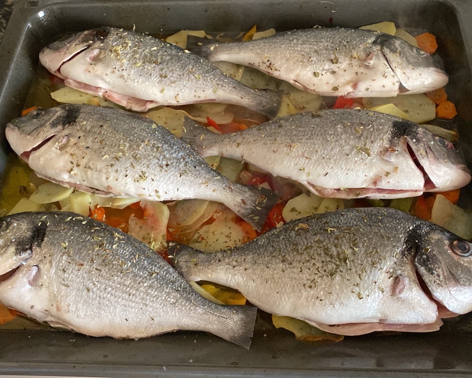 Dorada al horno 🐟 Dorada al horno 🐟