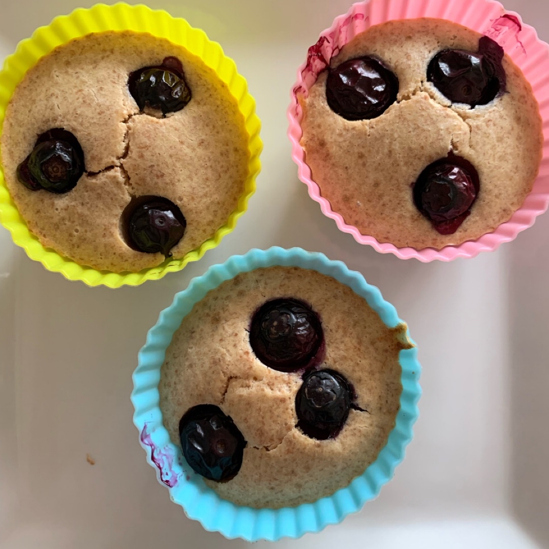 Muffins (magdalenas) de arándanos Muffins (magdalenas) de arándanos