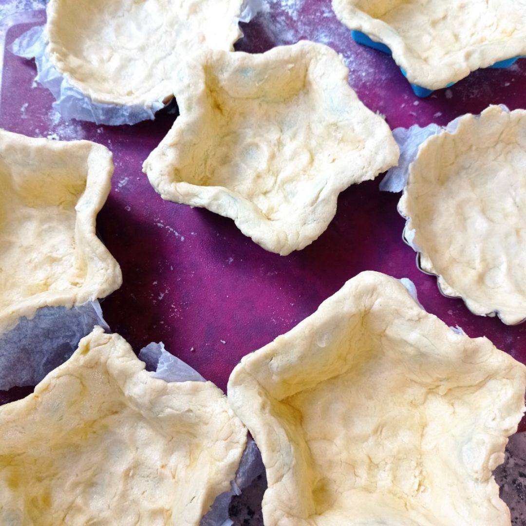 Tartaletas otoñales 🍁🍂 de calabaza 🎃 champiñones 🍄 y queso 🧀 Paso 0